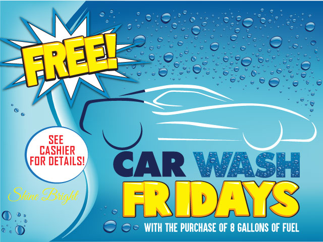 Free Car Wash Fridays