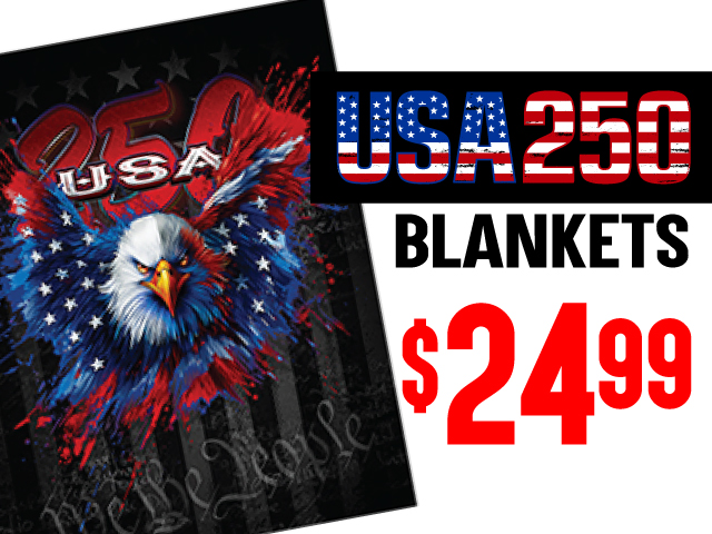 USA 250TH BLANKETS